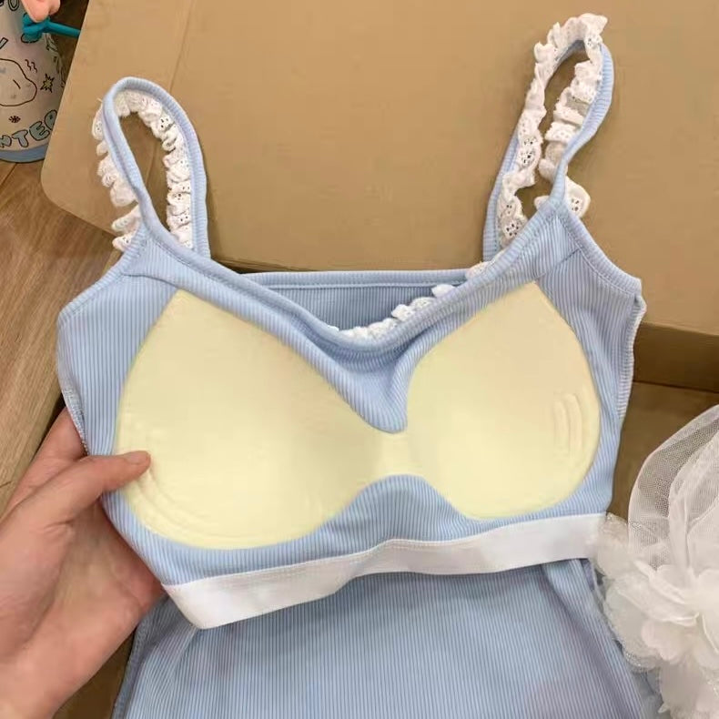 Soft Touch Gingham Padded Nightsuit Set