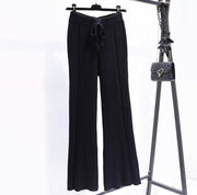 Diane rib woolen pants