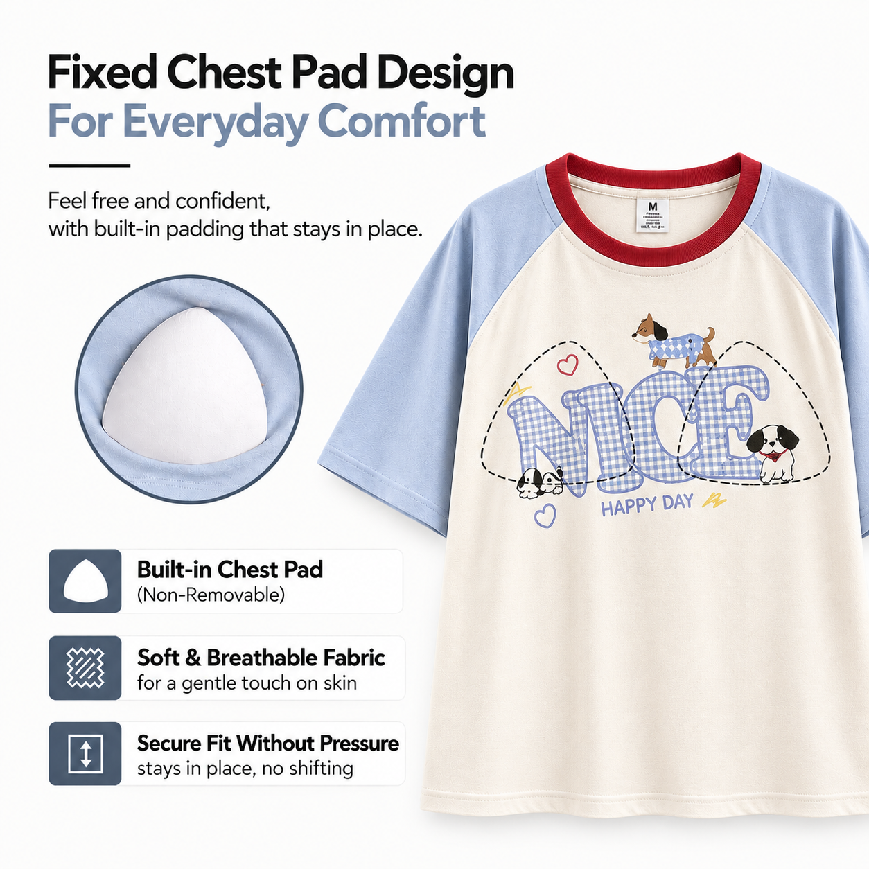 Mini Dachshund Padded Nightsuit Set
