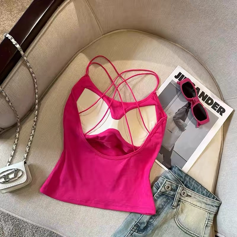 Ivy Backless Built-in Bra Camisole