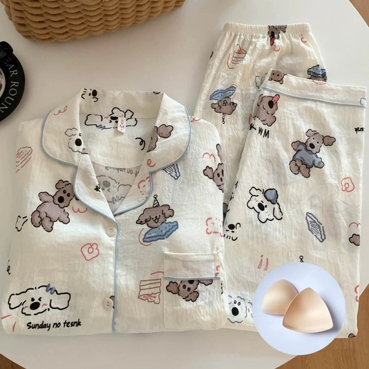 Sunday Snozze Padded Nightsuit Set