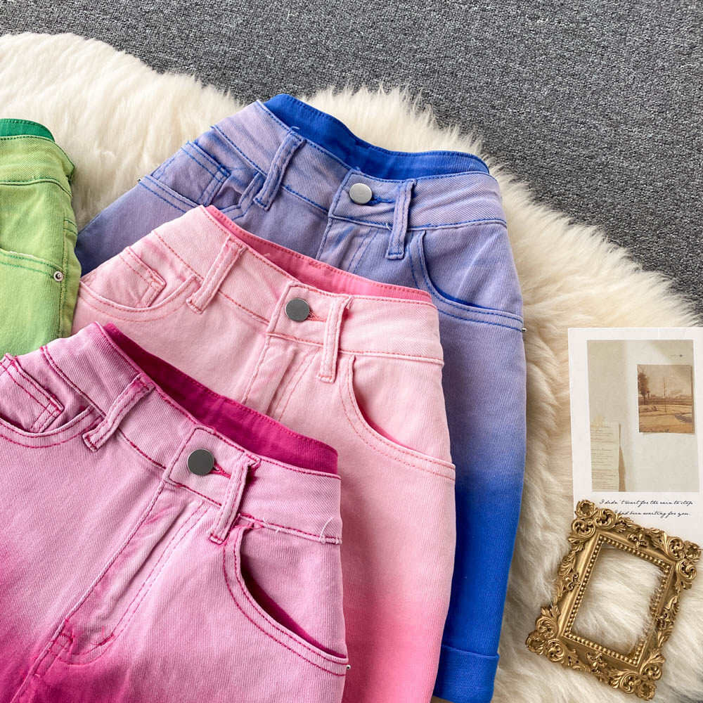 Melany dual tone shorts