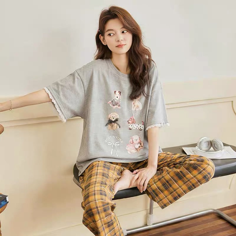 Puppy Palace Padded Nightsuit Set