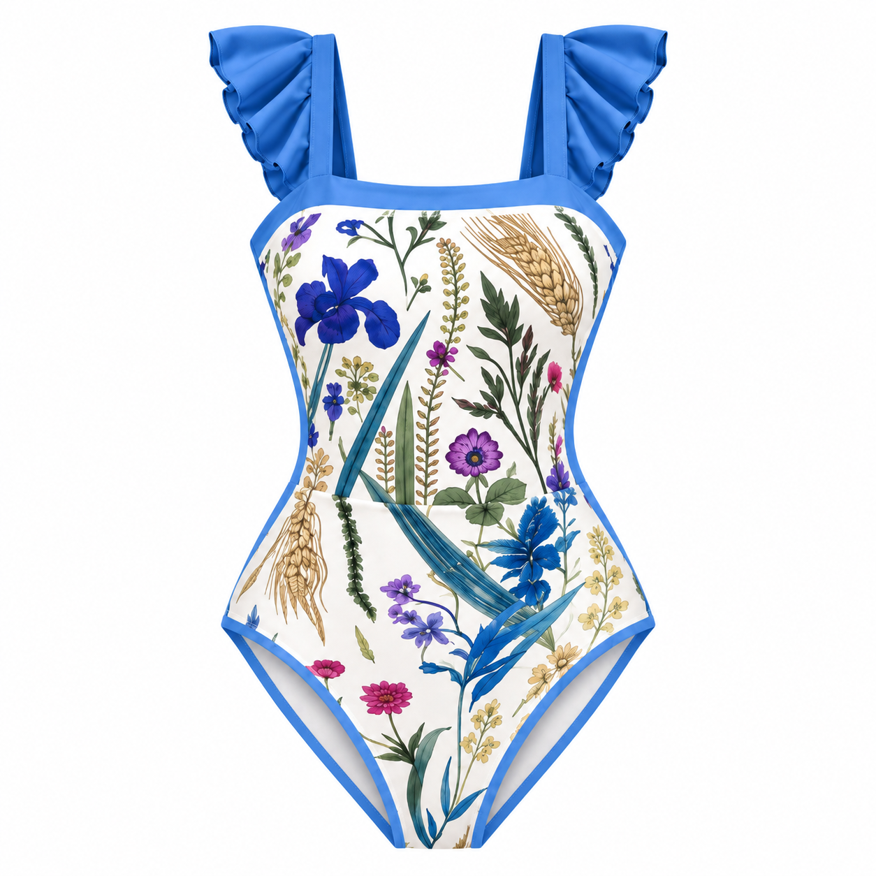 Zanvin Floral Bikini and Sarong Set