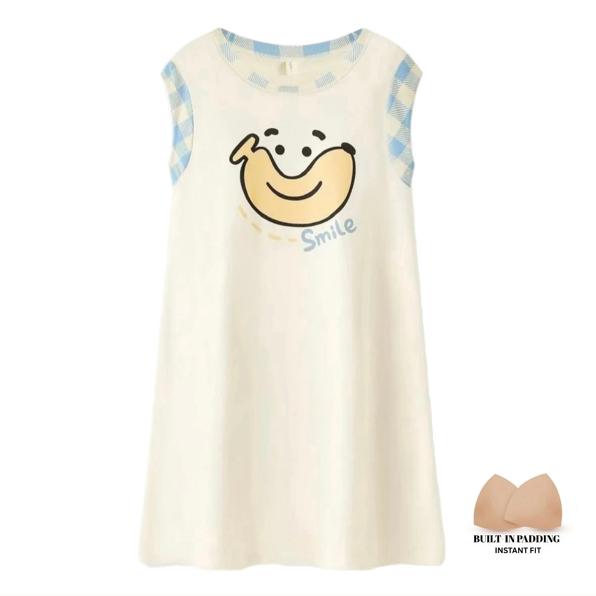 Smile & Snooze Padded Night Dress
