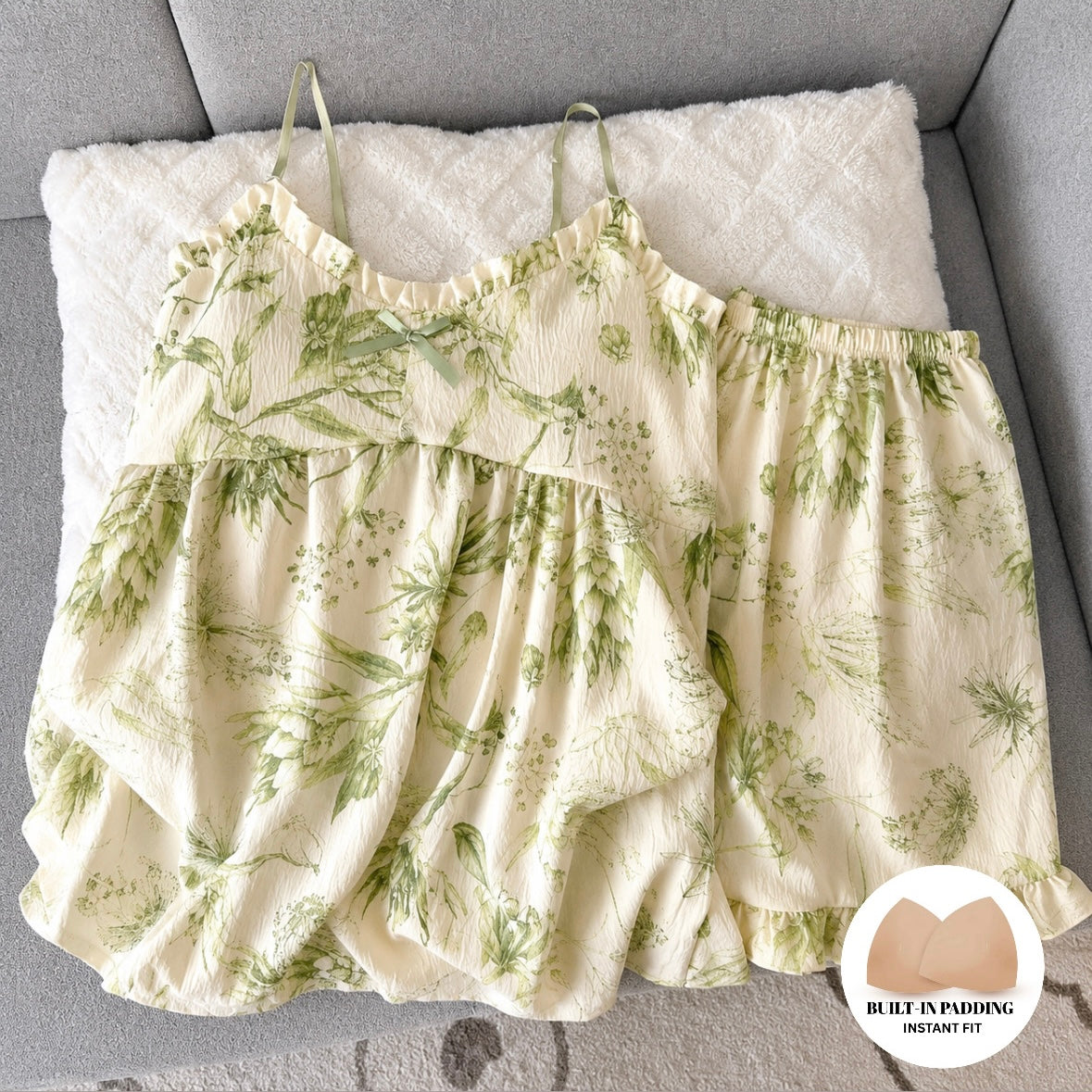 Fern & Flora Padded Nightsuit Set