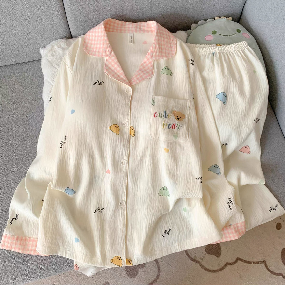 Baby Bear Padded Nightsuit Set