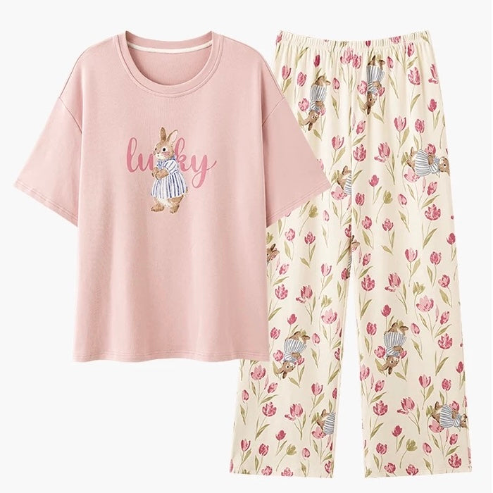 Tulip Garden Padded Nightsuit Set