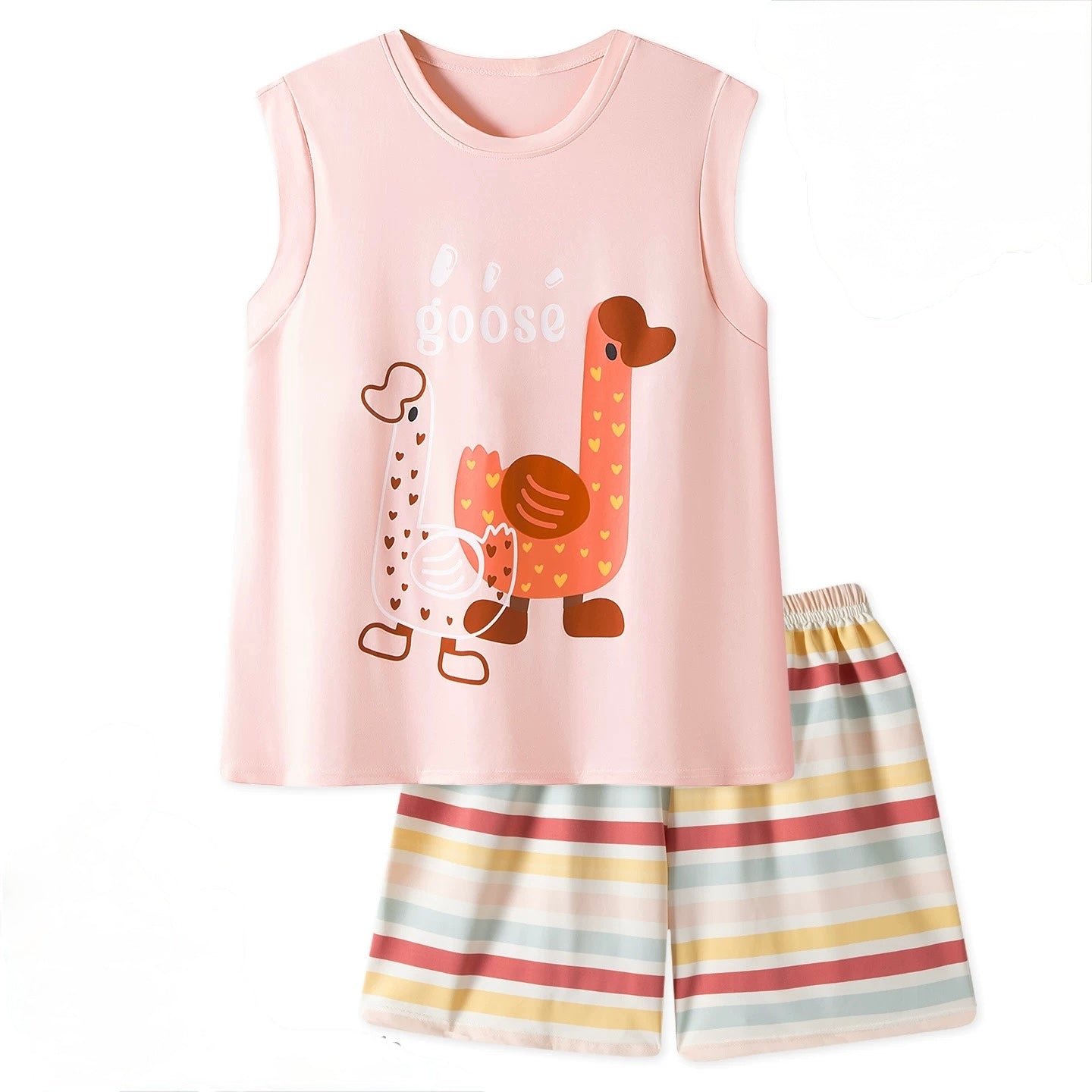 Rosy Goose Padded Nightsuit Set