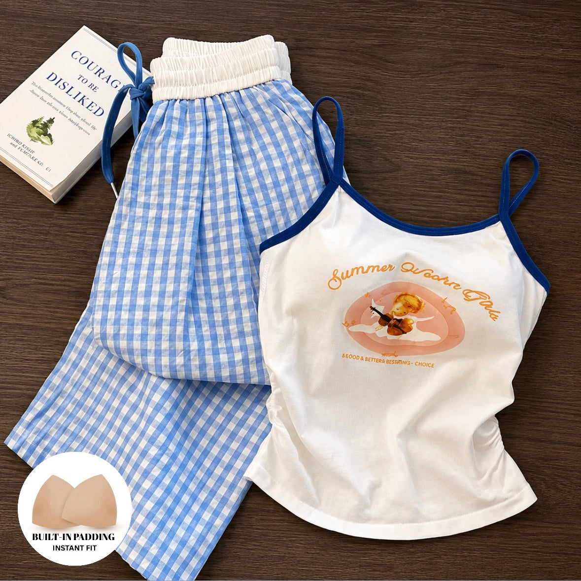 Saint-Tropez Padded Nightsuit Set