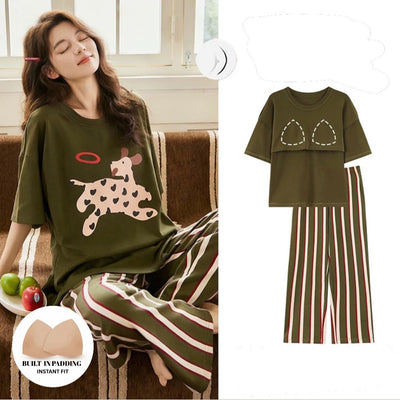 Halo Playing Pup Padded Nightsuit Set