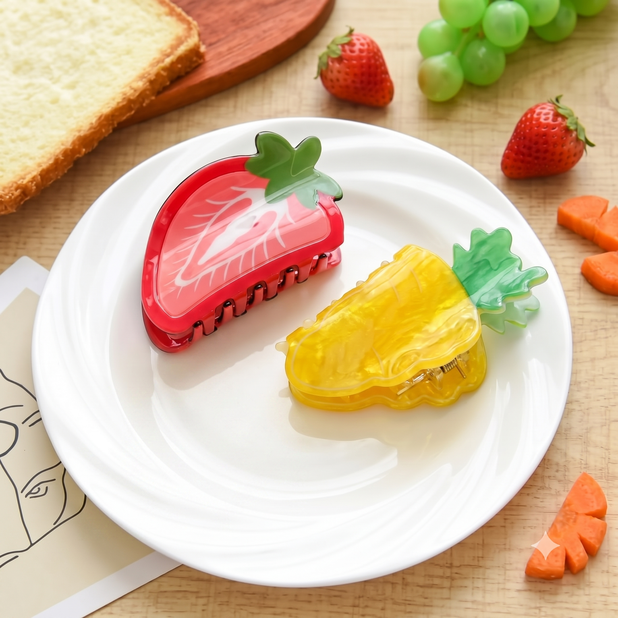 Tutti Fruity Claw Clip