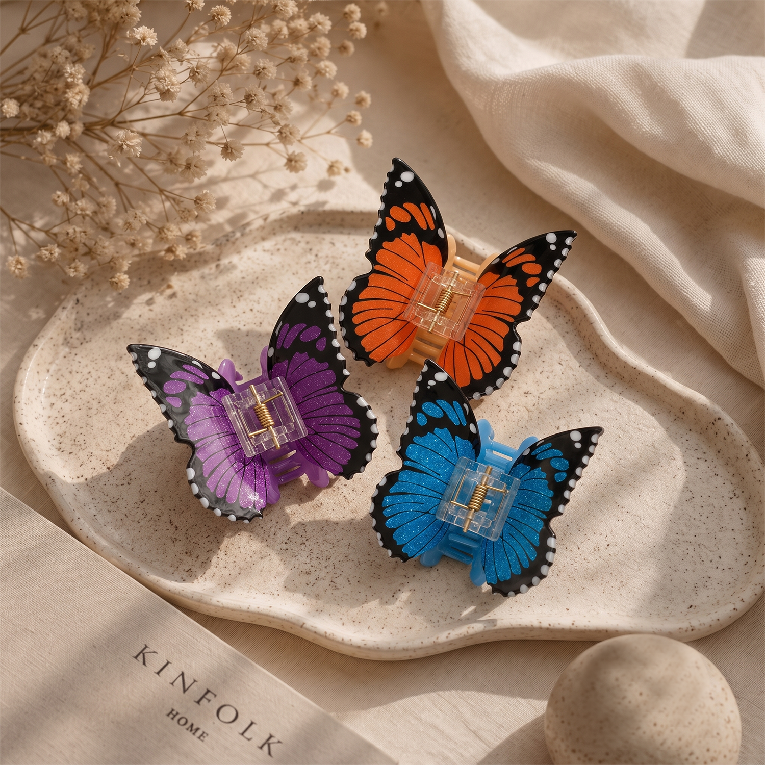Pretty Wing Claw Clips
