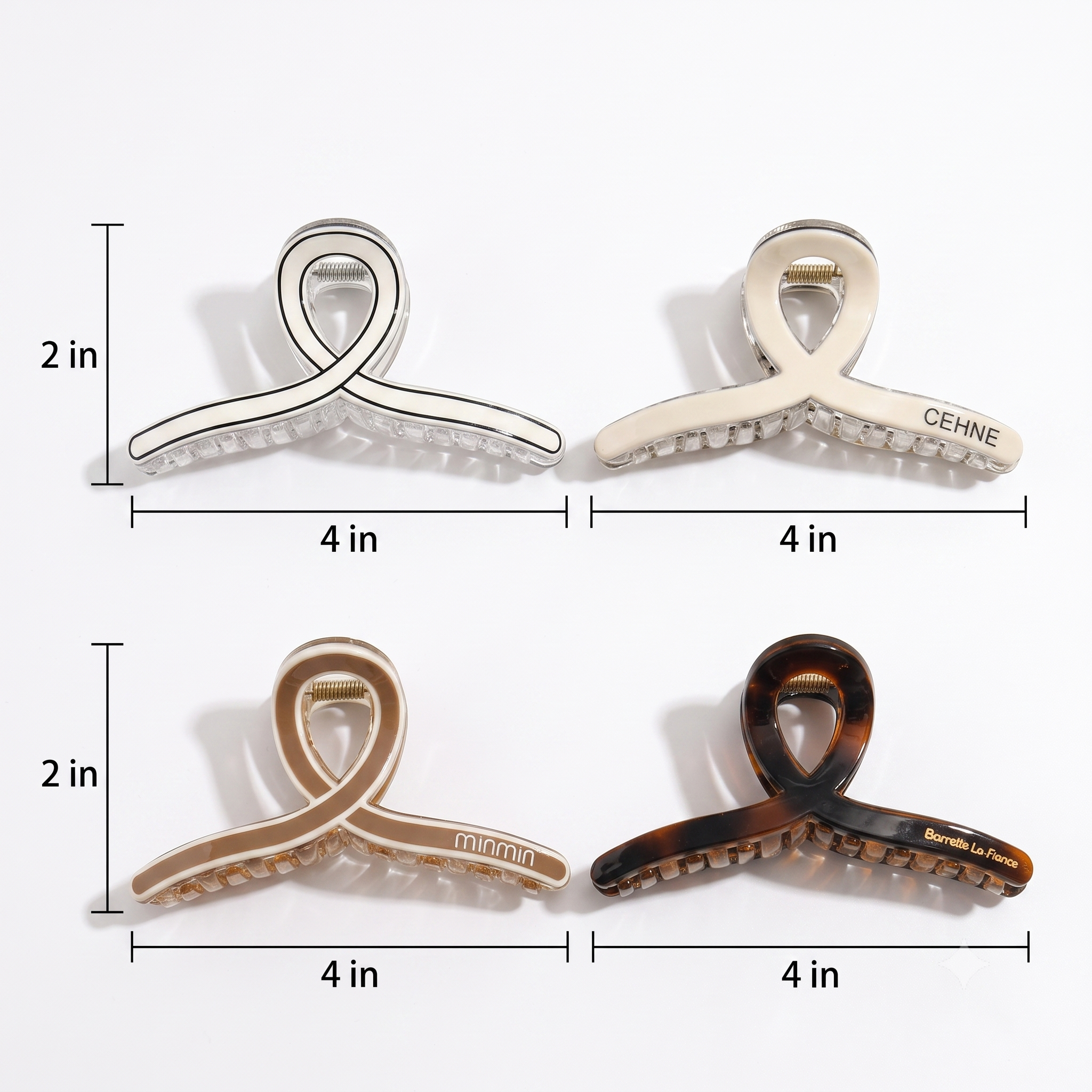 Minimal Muse Claw Clip