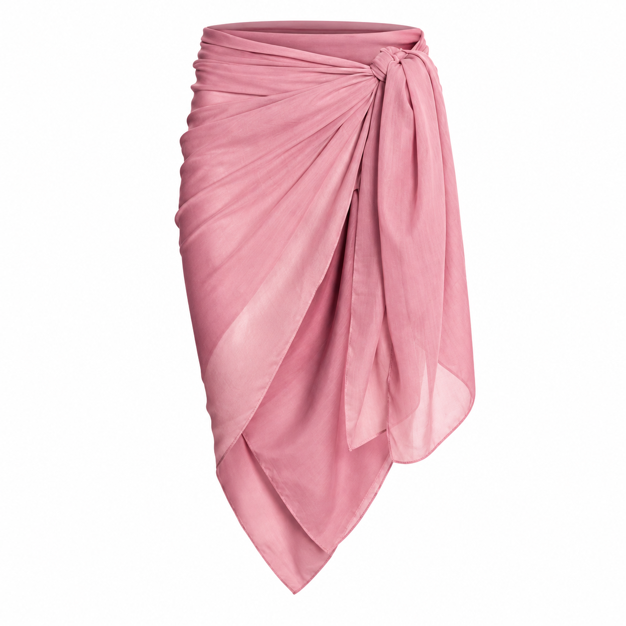 Lisa One Shoulder Ruffle Bikini And Sarong Set
