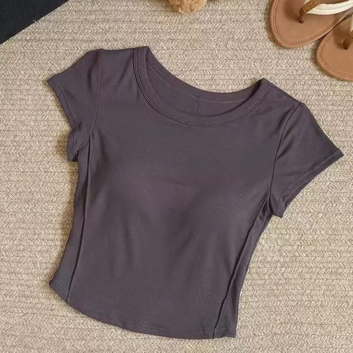 Comfy Built-In Bra T-shirt