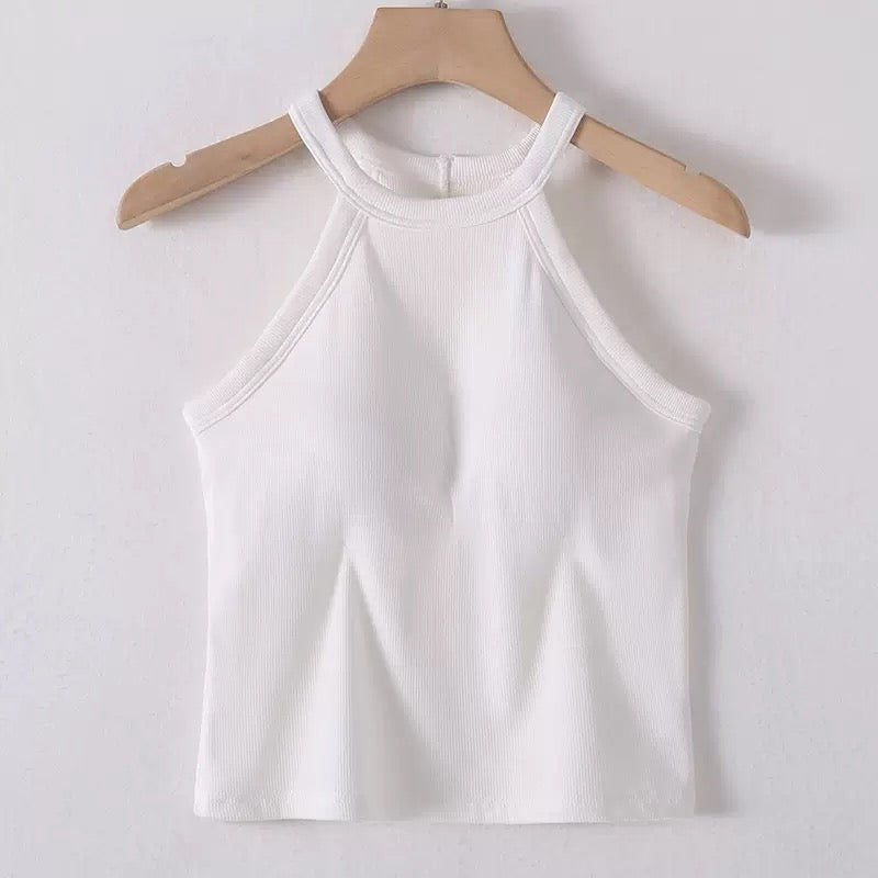Halter Neck Padded Camisole
