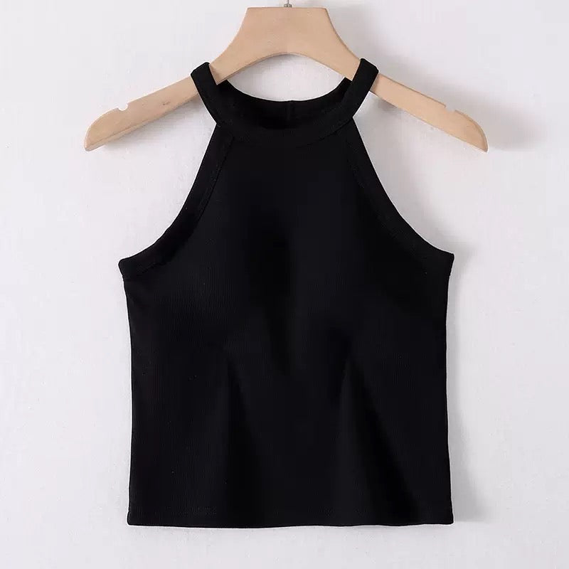 Halter Neck Padded Camisole