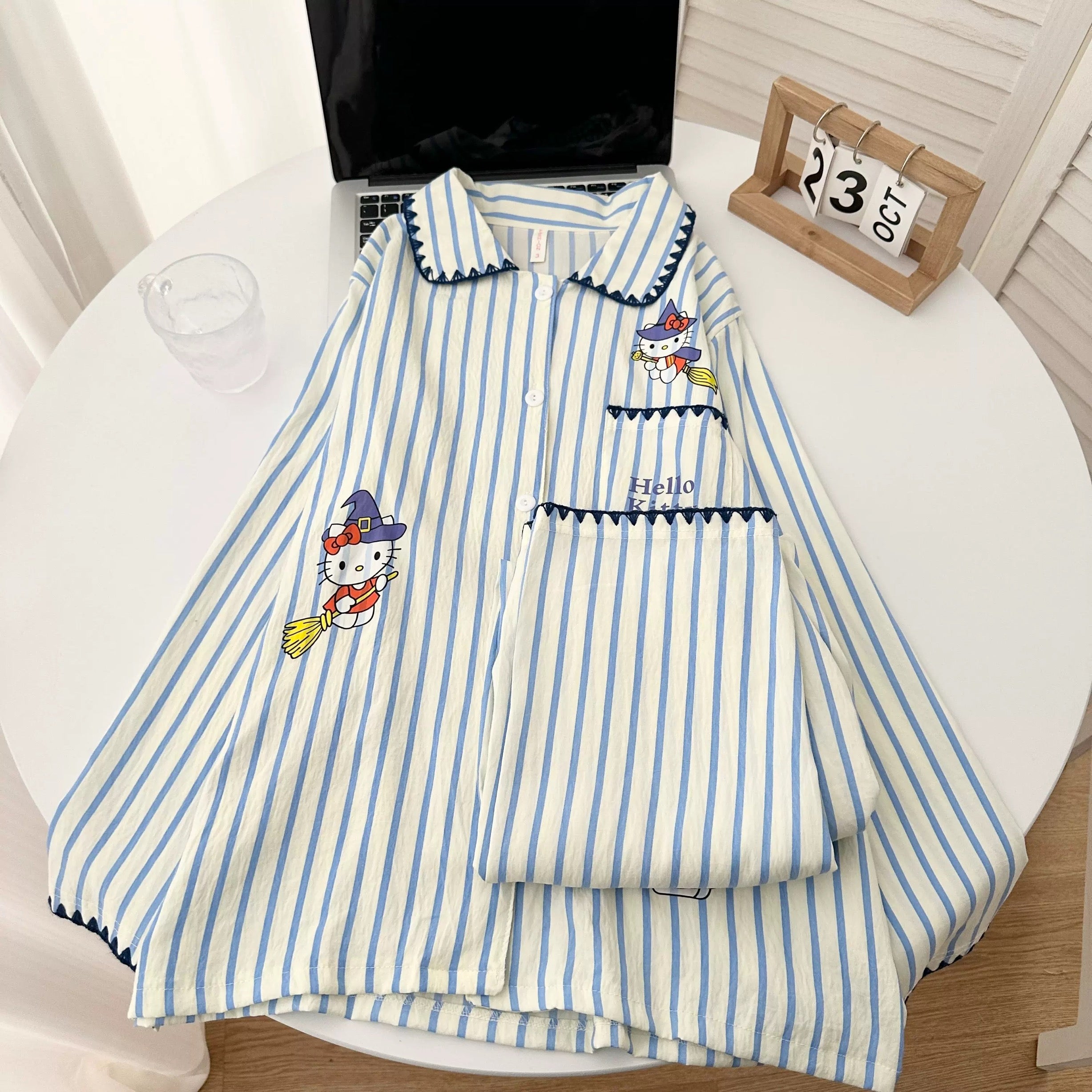 Witchy Kitty Padded Nightsuit Set