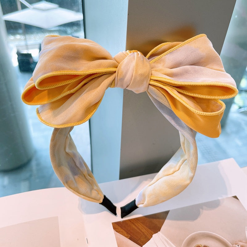 Pastel poise tie dye hairband