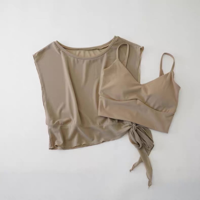 Mesh & Match Built-In Bra Set