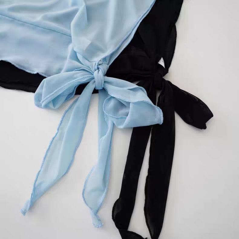 Mesh & Match Built-In Bra Set