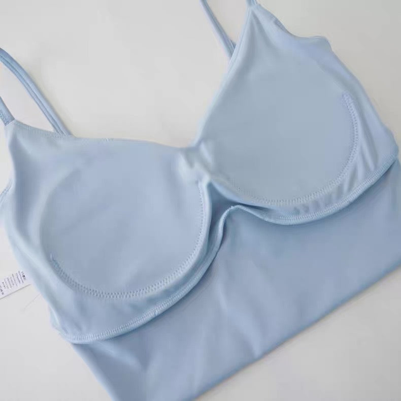 Mesh & Match Built-In Bra Set