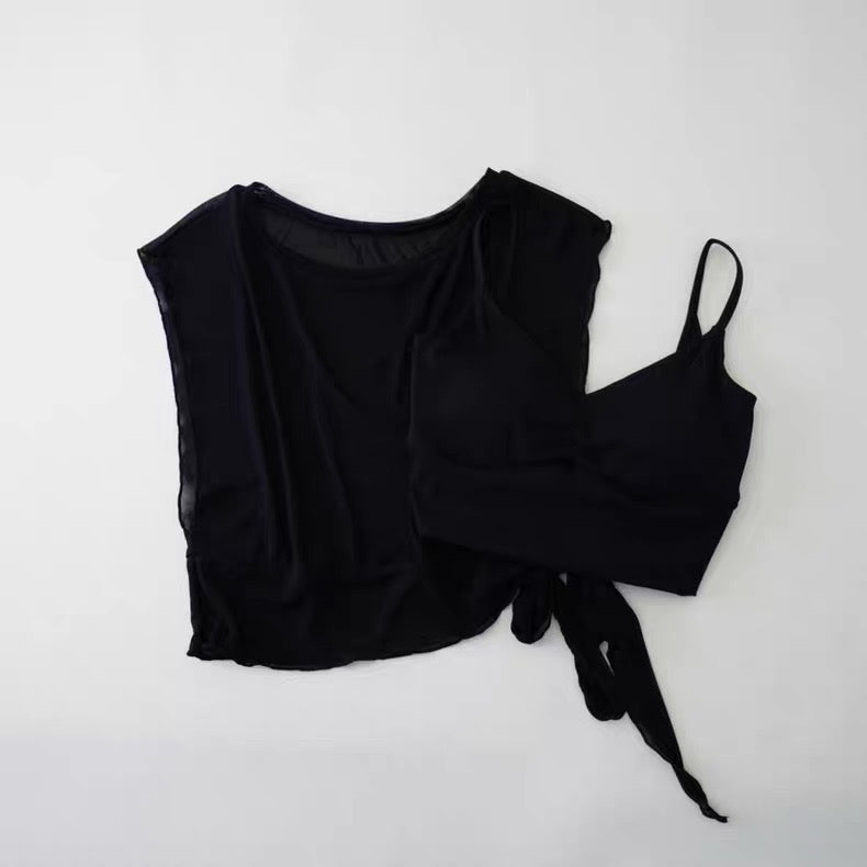 Mesh & Match Built-In Bra Set