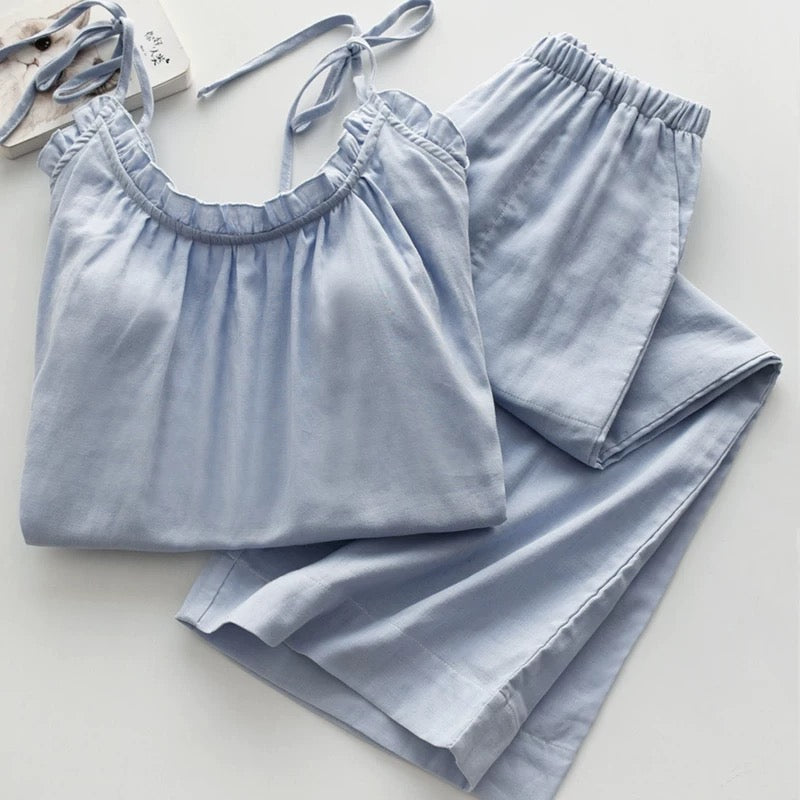 Pastel Hues Padded Nightsuit Set