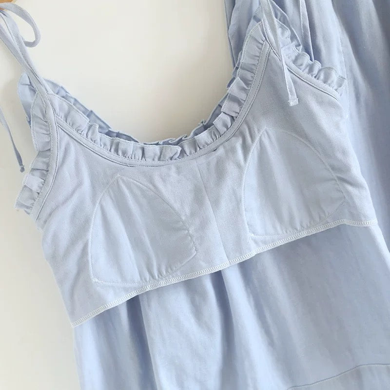 Pastel Hues Padded Nightsuit Set