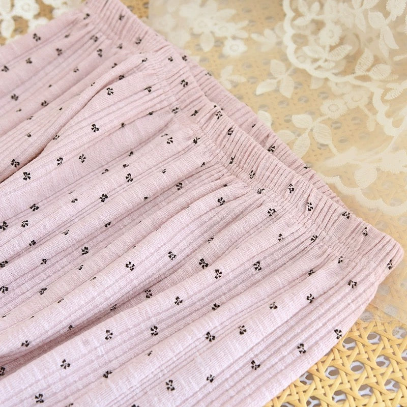 Mini Bow Padded Nightsuit Set