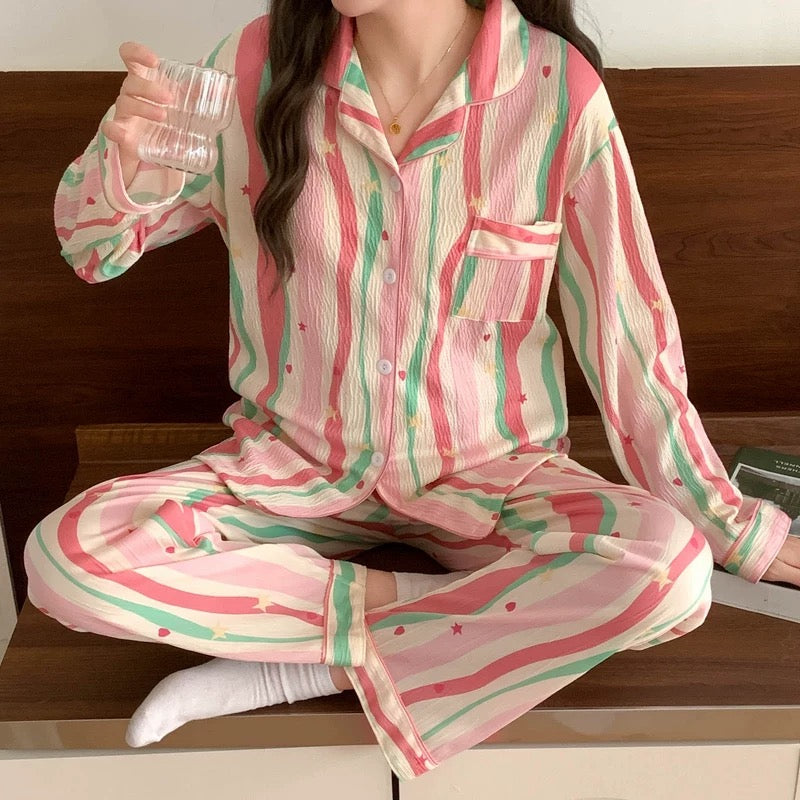 Funfetti Padded Nightsuit Set