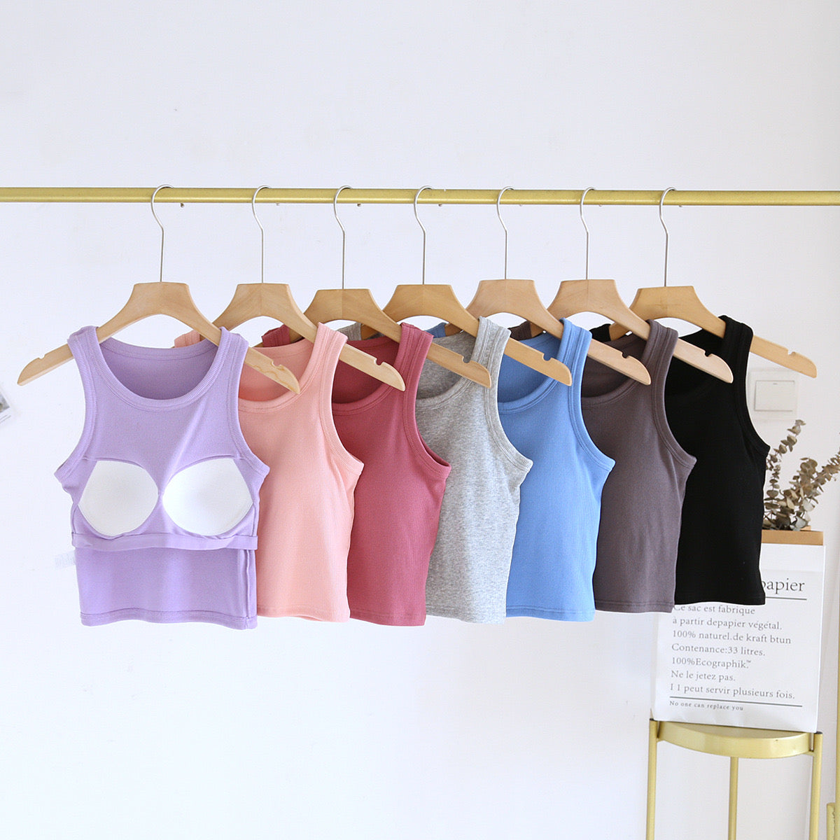 Summer Built-In Bra Camisole