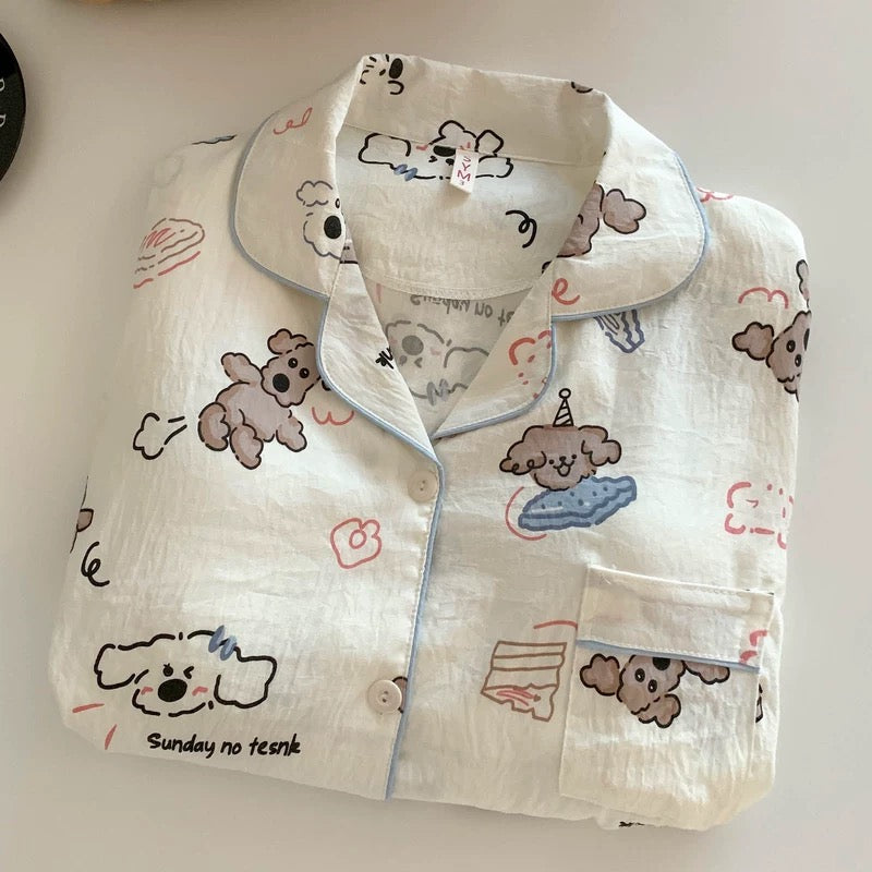 Sunday Snozze Padded Nightsuit Set