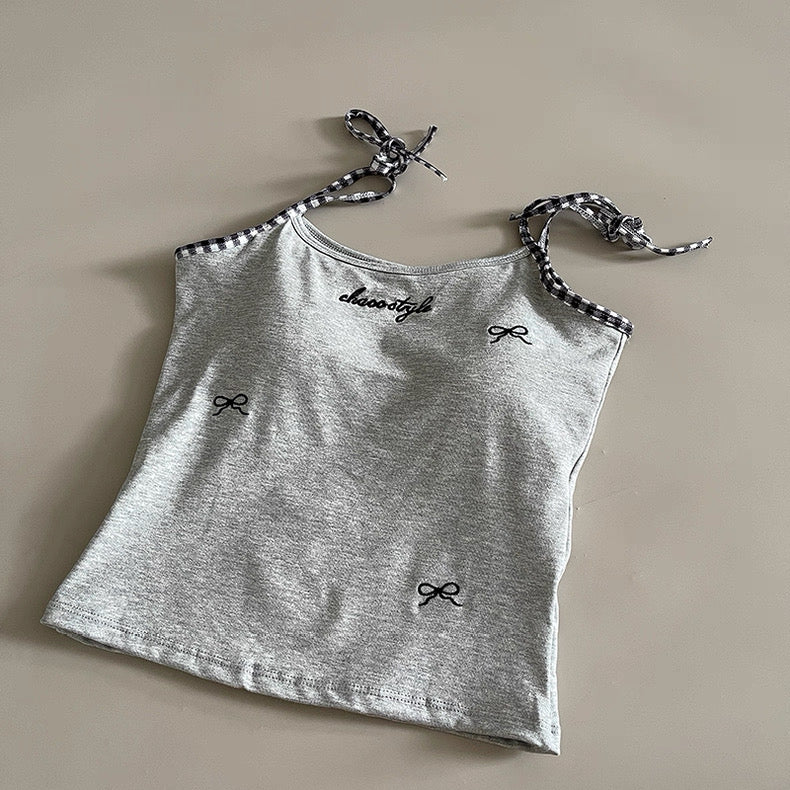 Ghent Lace Trim Built-In Bra Camisole