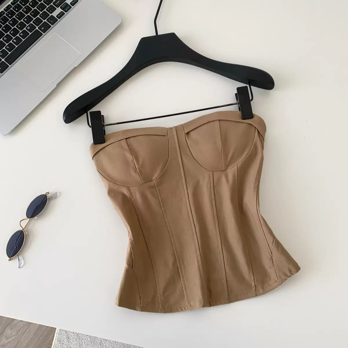 Hourglass Built-in Bra Top