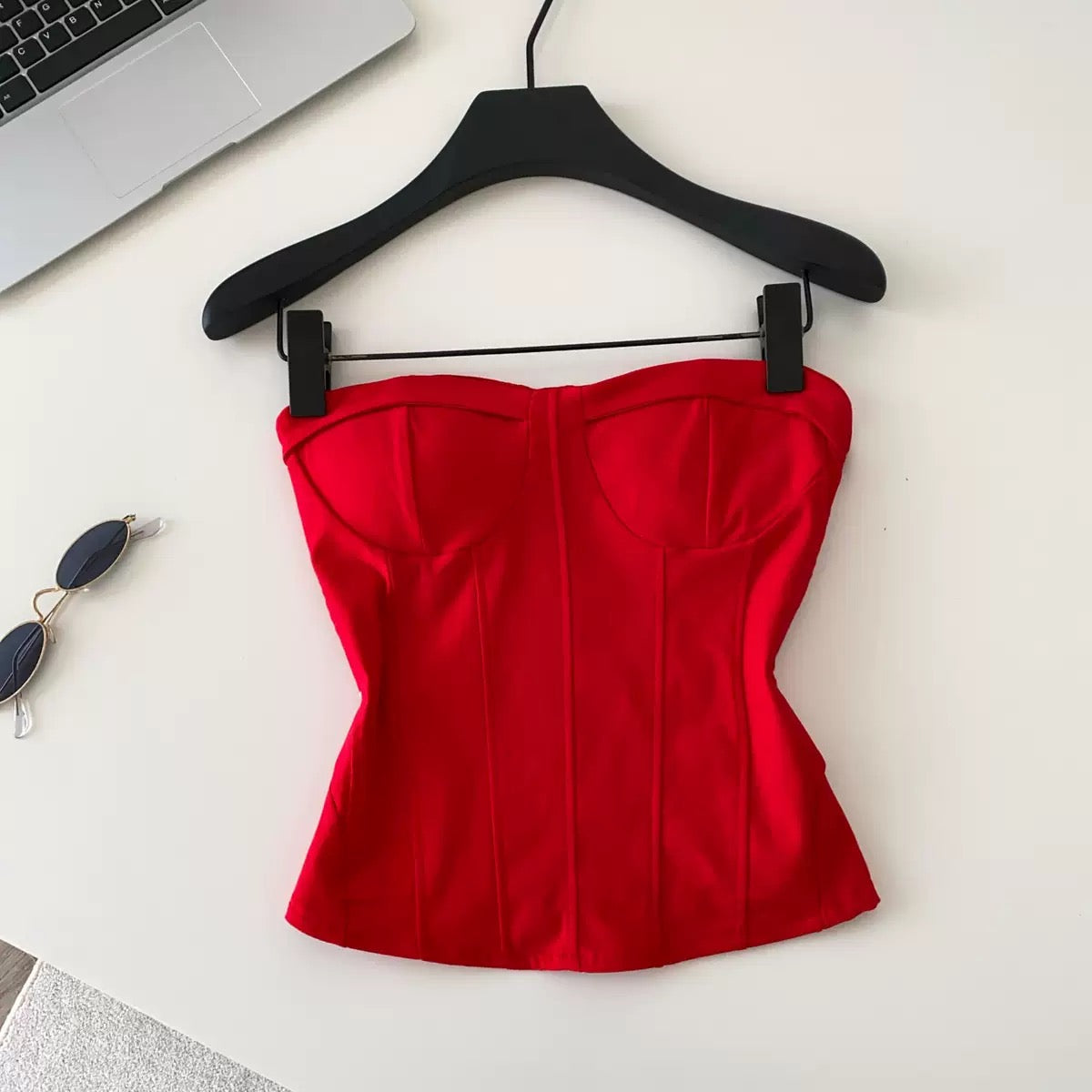 Hourglass Built-in Bra Top