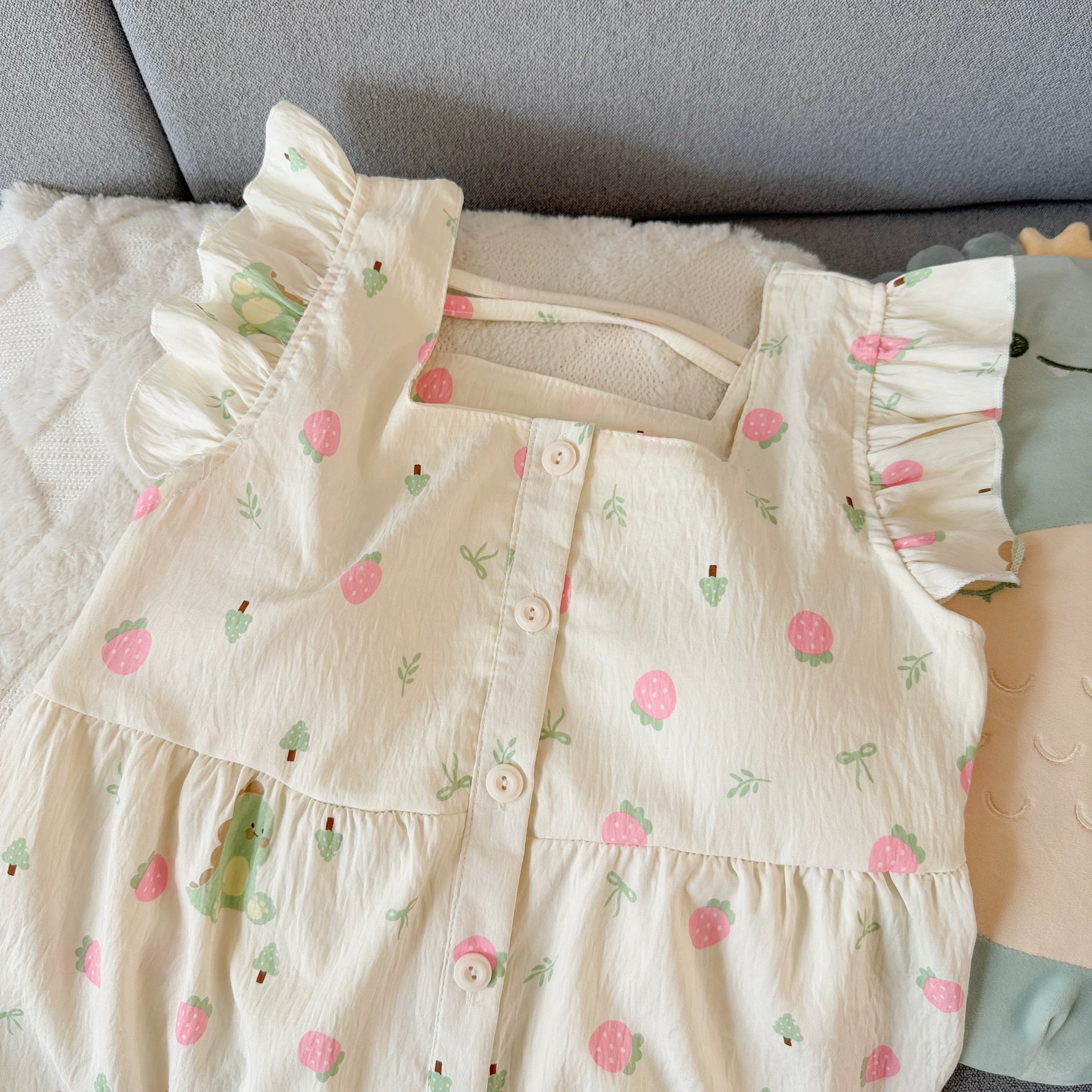 Teddy & Berry Padded Nightsuit -3pcs Set