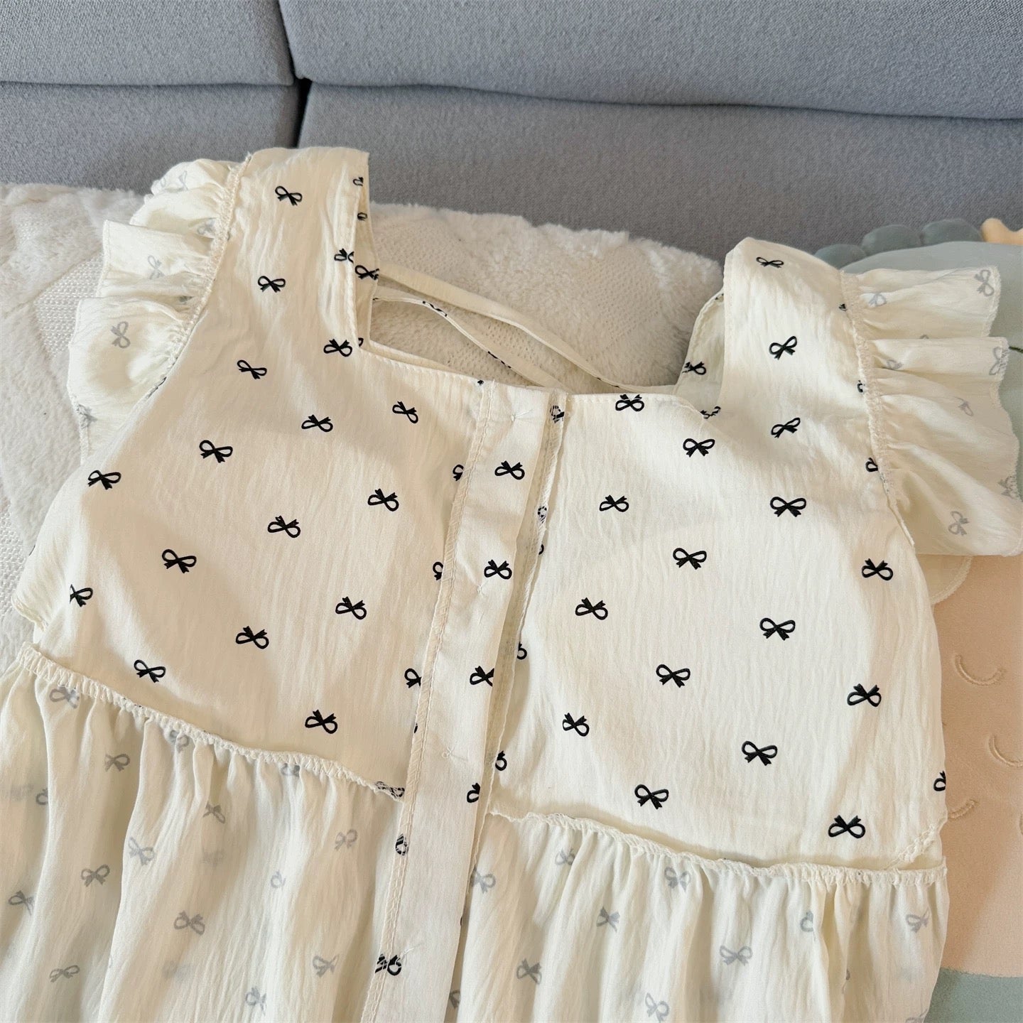 Ribbon Era Padded Nightsuit -3pcs Set
