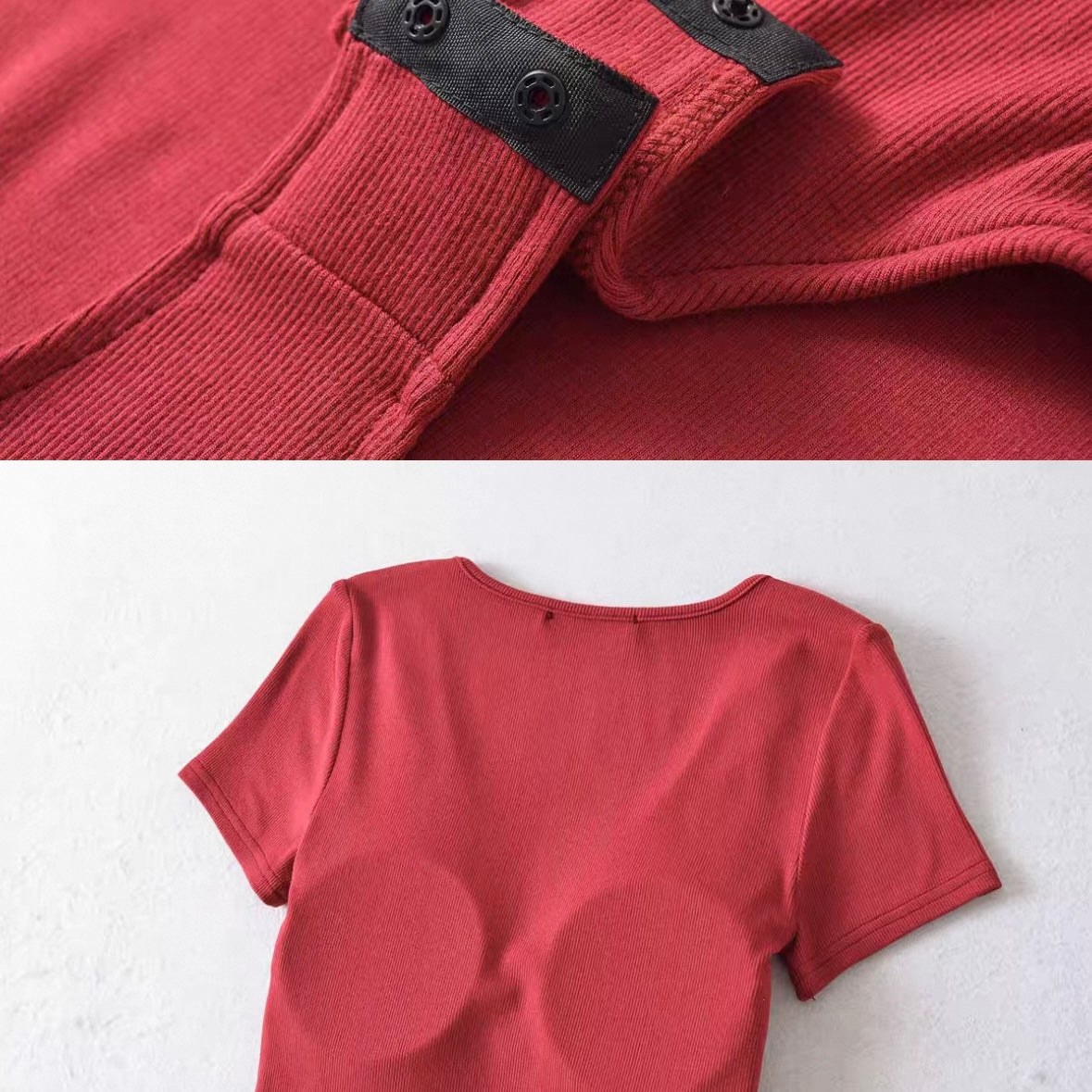 Timeless Curve Ribbed Built-In Bra Bodysuit