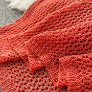 Mellow Dual Shade Crochet Maxi Dress