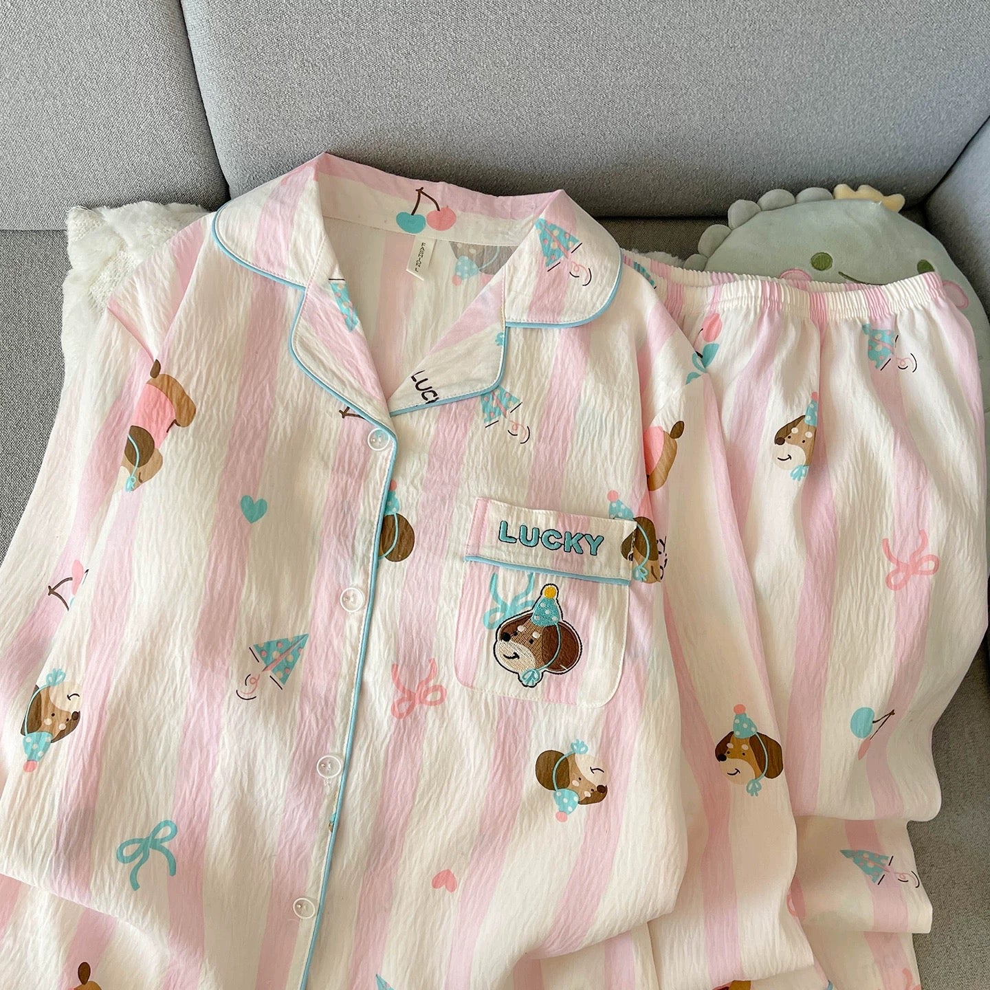 Happy Tail Padded Nightsuit Set