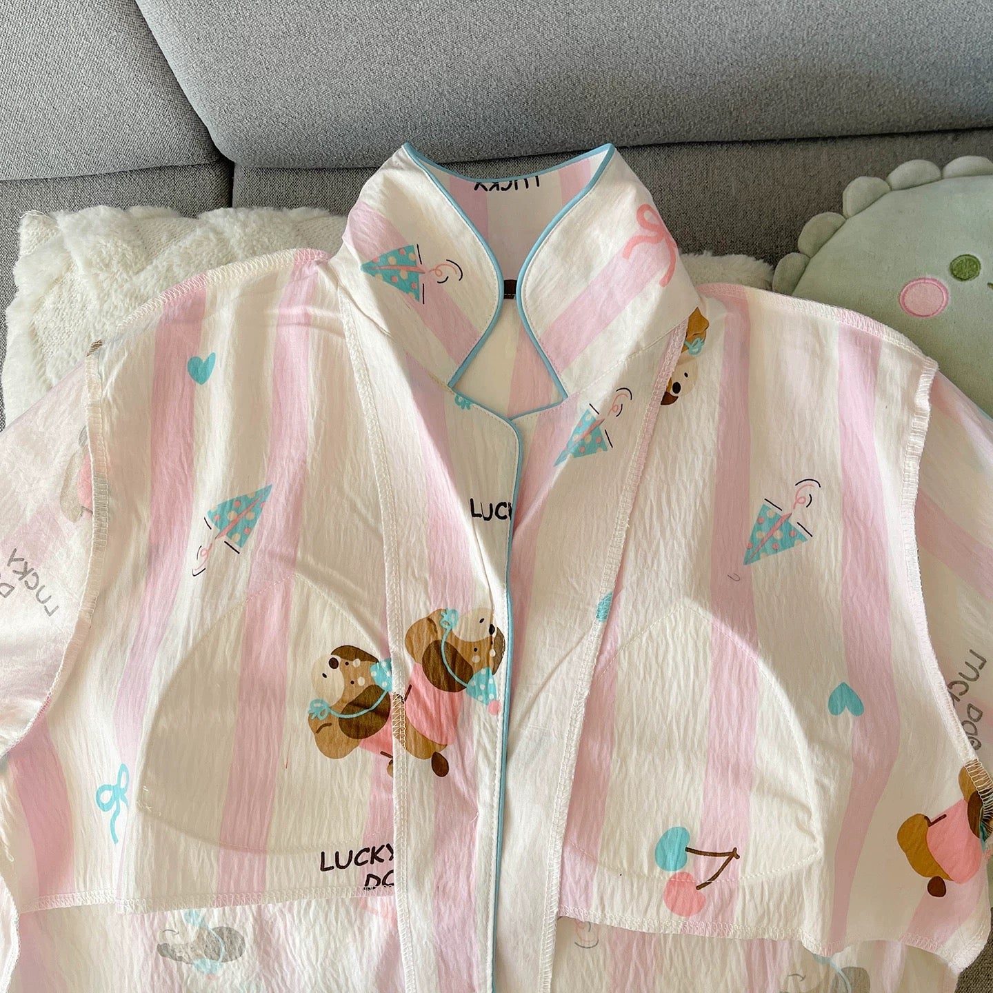 Happy Tail Padded Nightsuit Set