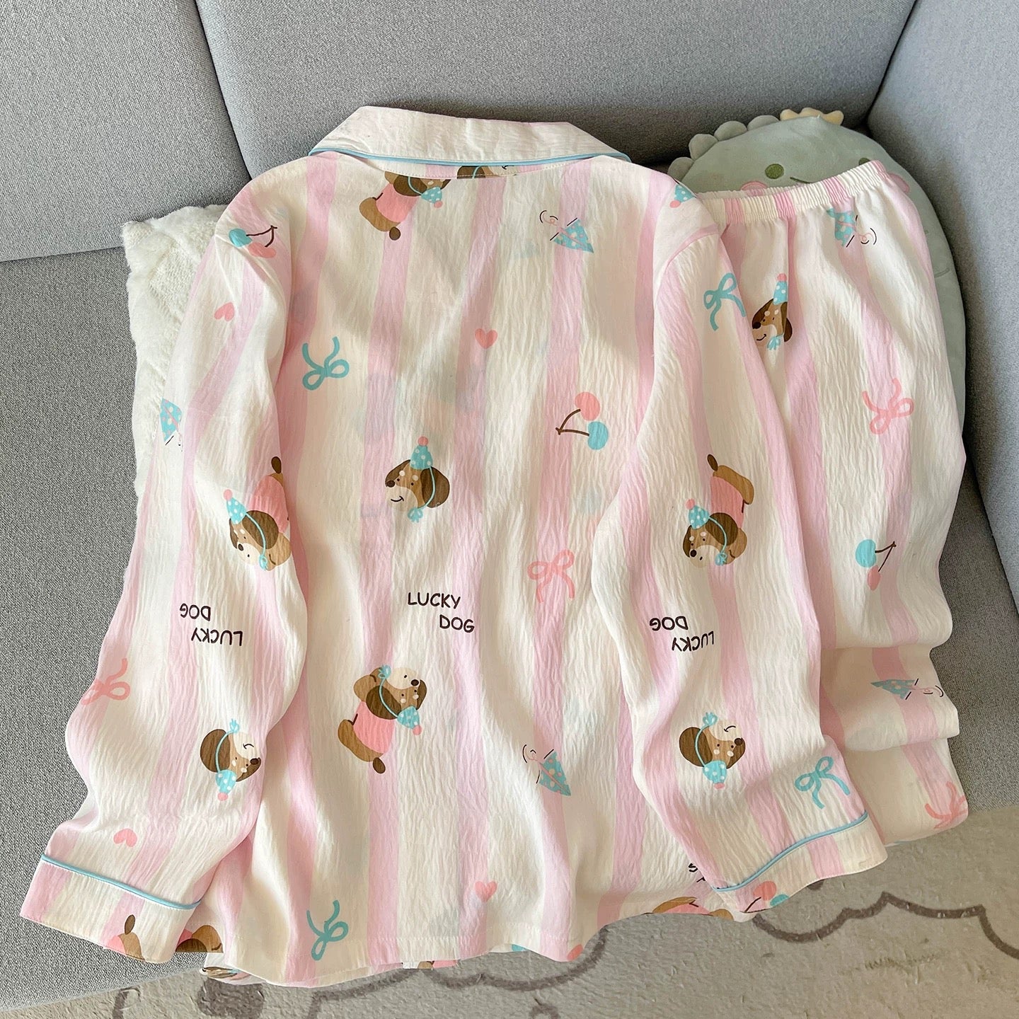 Happy Tail Padded Nightsuit Set