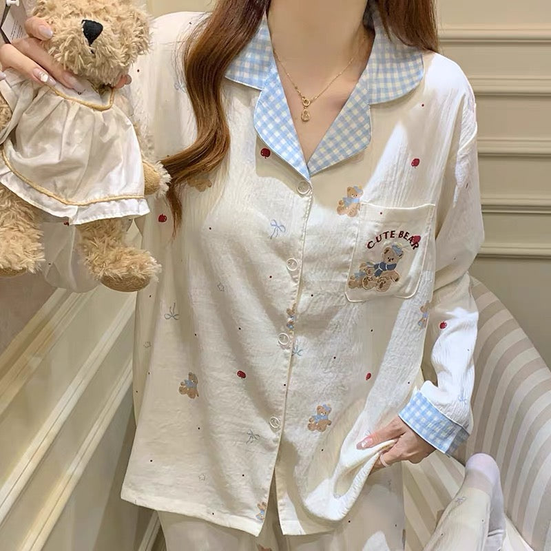 Baby Bear Padded Nightsuit Set