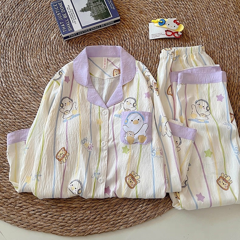 Quack & Roll Padded Nightsuit Set