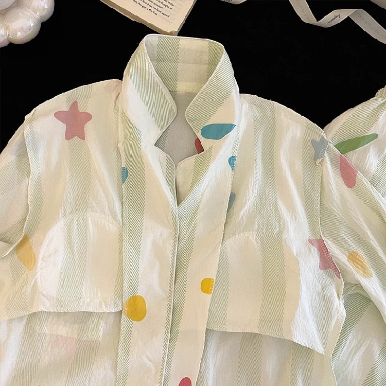 Stary Shinchan Padded Nightsuit - 3pc Set