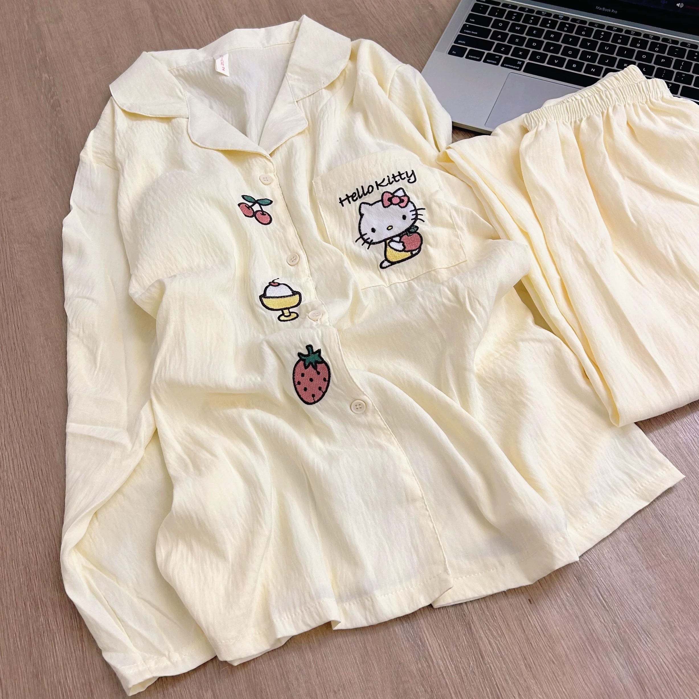 Sunny Sundae Padded Nightsuit Set