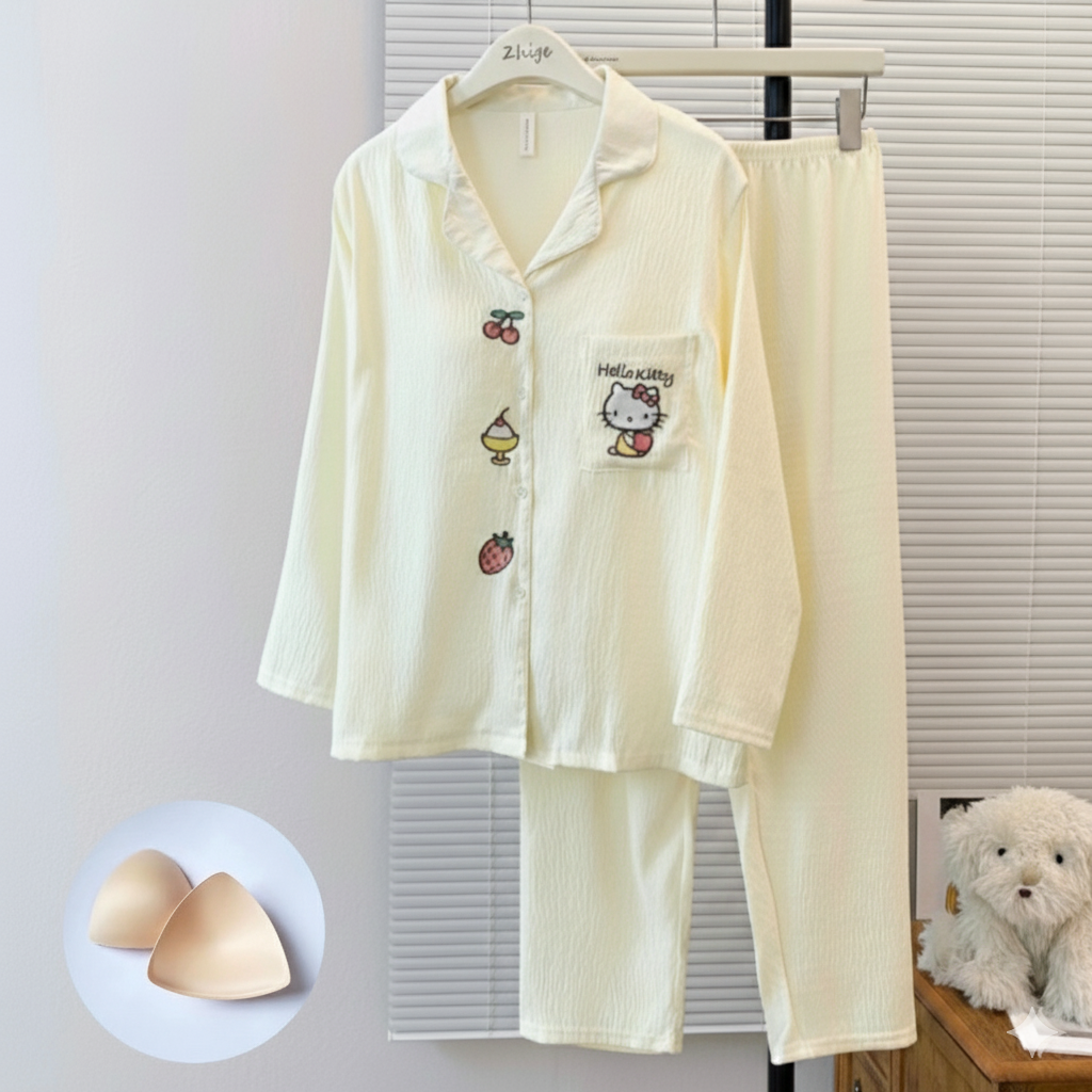 Sunny Sundae Padded Nightsuit Set