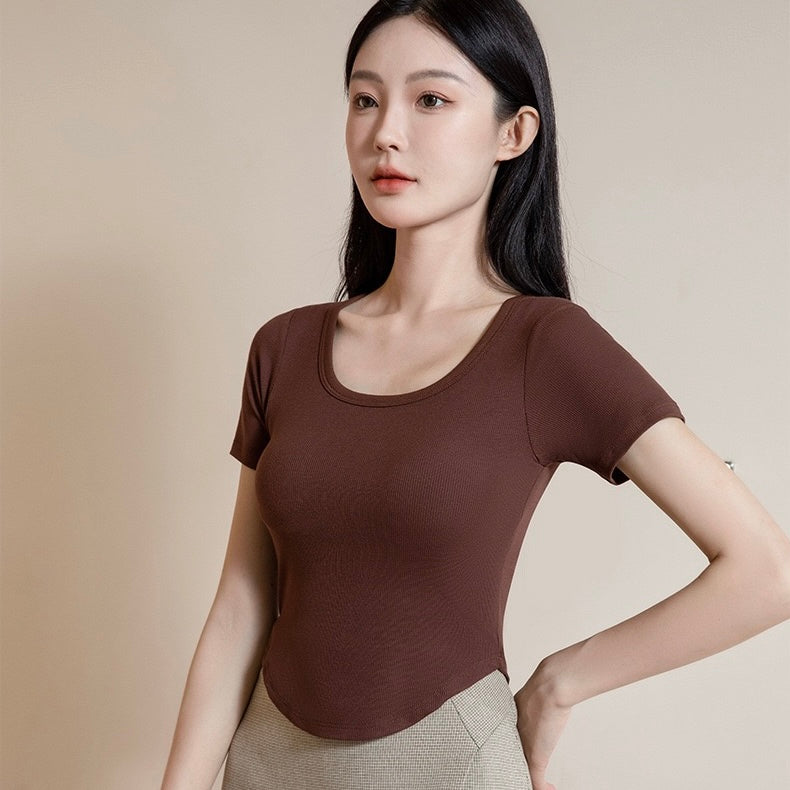 Lizzy Built-In Bra T-shirt